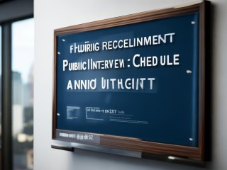 福鼎招聘公开面试时间何时公布？