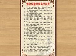 按摩店岗位职责具体包含哪些核心内容？