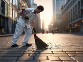 清洁工为何默默守护城市整洁？