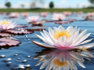 水中花是比喻虚幻的美好吗？