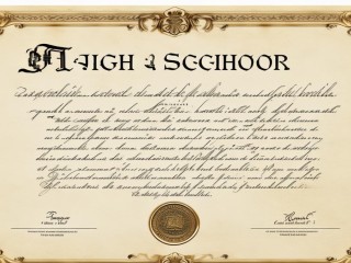 高中毕业证长啥样？