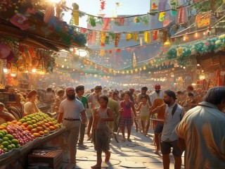 欢腾具体指怎样的热闹状态？