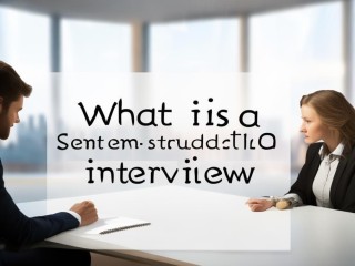 半结构化面试是什么