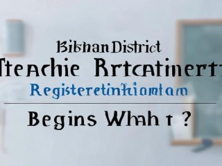 璧山区教师招聘何时开始报名？