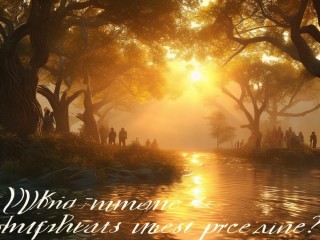 什么时刻的日光最珍贵？