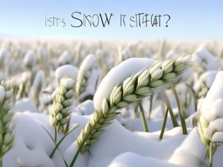雪麦是小麦还是雪做的食品？