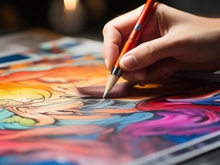 漫画上色该选什么笔？