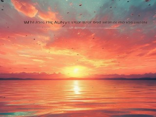 晚霞为何总让人心动又难以描摹？