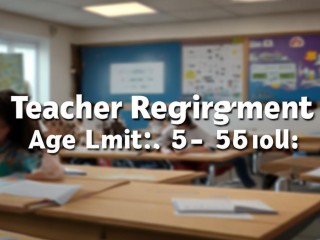 教师公开招聘年龄限制多少？