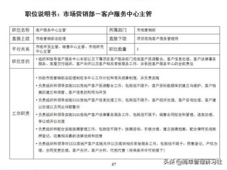 岗位职责具体包含哪些工作内容？