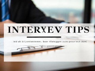 面试有哪些关键注意事项？