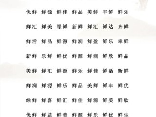 哪些超市名字最常见？