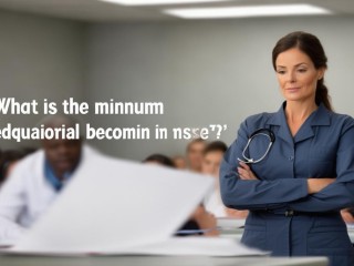 学护士最低学历要求是什么？