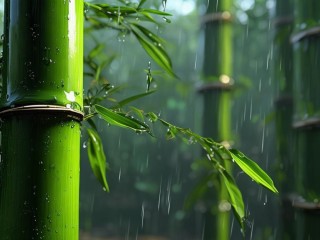 雨竹是自然意象还是文化符号？