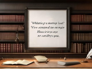 座右铭什么？如何找到适合自己的座右铭？