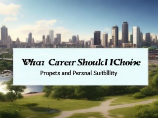 转行选什么工作，前景好又适合自己？