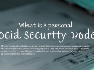 个人社保代码是什么？