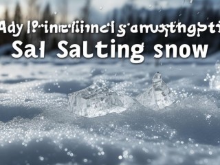 盐融雪的原理是什么？