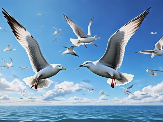 海鸥为何常被赋予自由与希望的象征意义？