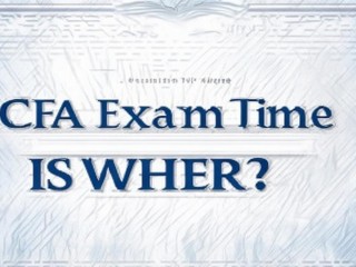 CFA考试时间是什么时候？