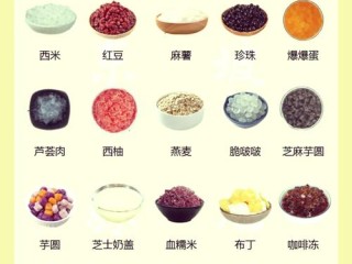 奶茶材料有哪些？