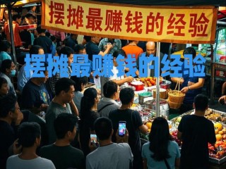 赚钱摆摊有哪些