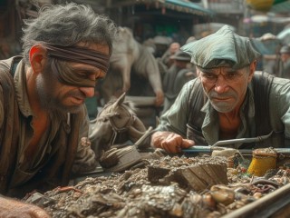 盲人摸象找马？刻舟求剑寻马？