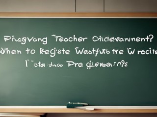 平阳教师招聘何时报名？条件是什么？