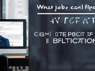 计算机应用专业，毕业能找什么工作？