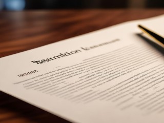 辞职信该怎么写？