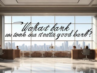 什么银行才算是真正的好银行？