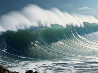 千尺浪何意？是夸张修辞还是另有深意？