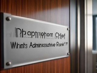 科长算什么行政级别？