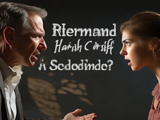 叱责是严厉批评还是训斥？