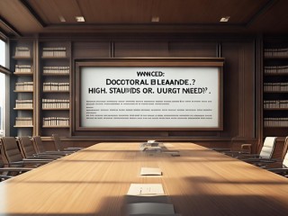 公开招聘博士领导，门槛高还是需求急？