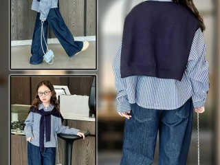 童装条纹怎么搭才好看？