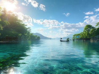 日月潭的秀丽究竟体现在何处？