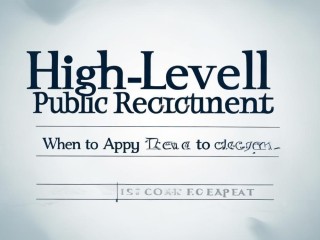 高平公开招聘，何时报名、考什么？