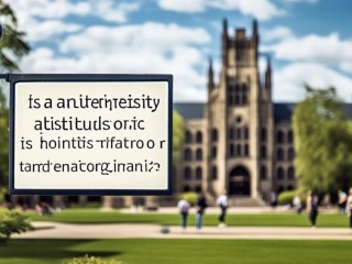 大学究竟是事业单位还是其他性质单位？