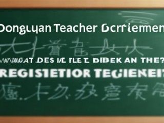 东莞教师招聘何时开始？报名条件是什么？