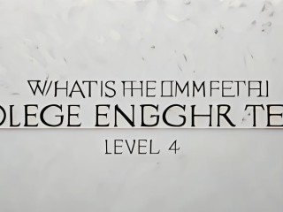 大学四级考试时间是什么时候？