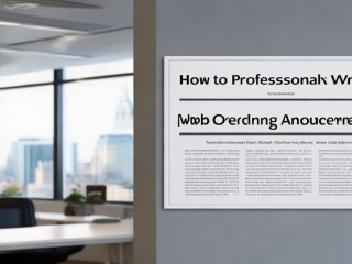 公开招聘原因如何专业撰写？