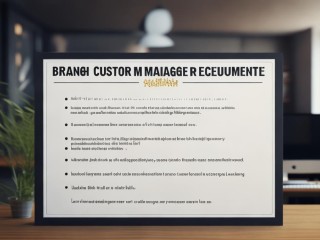 支行客户经理招聘有何具体要求？