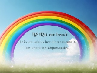 七色彩虹象征什么？