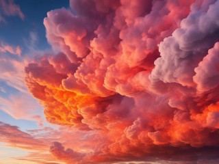 火烧云究竟是什么模样？