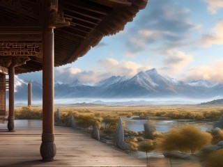 地阔对什么？诗词对联下联如何对？