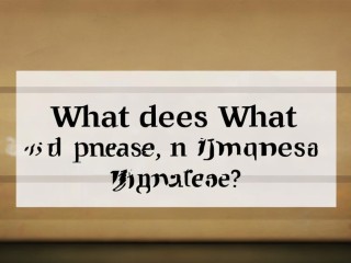 什么的在日语里究竟怎么说？