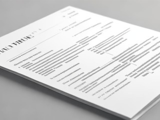 简历的标准格式是什么？