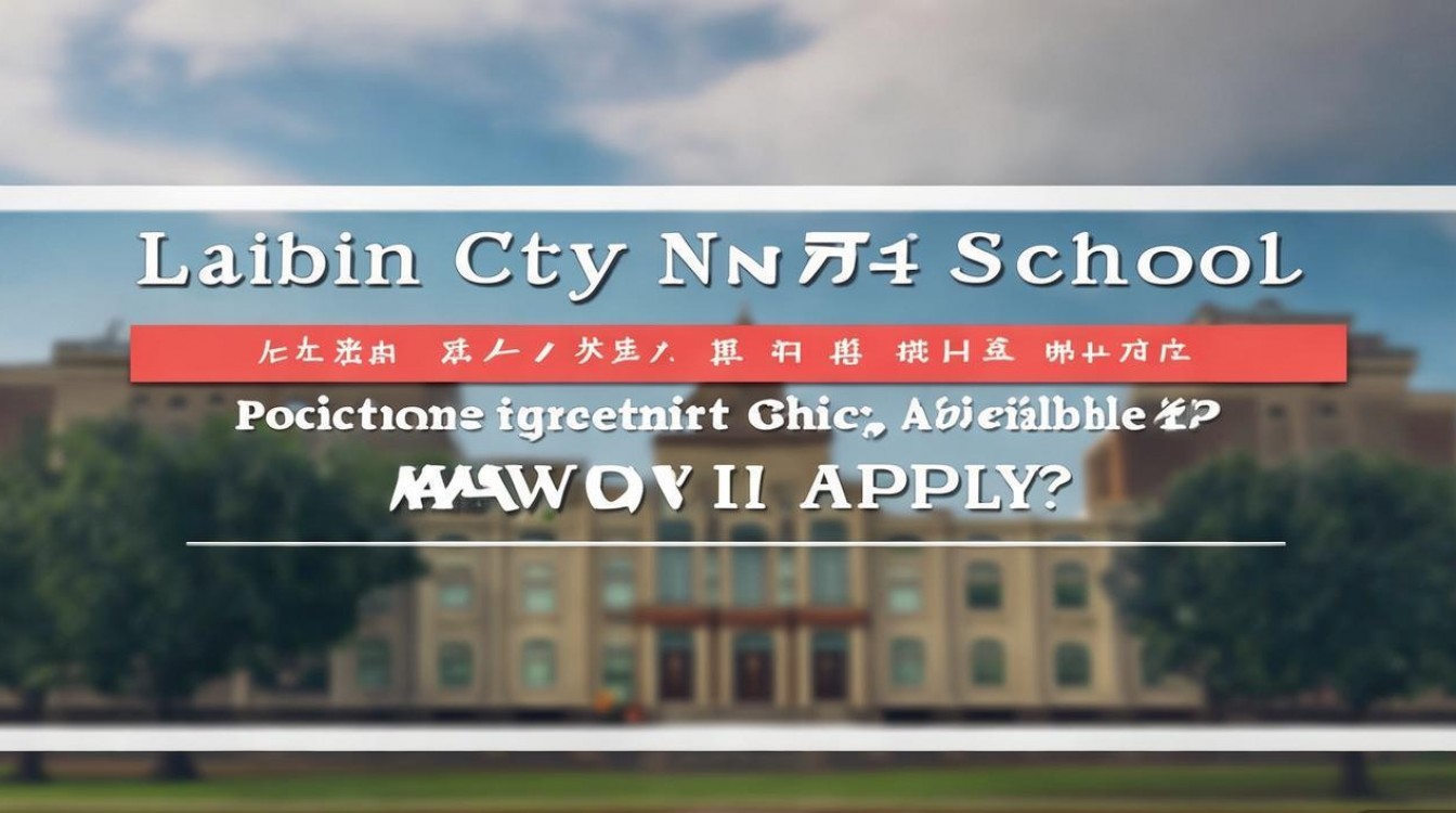 来宾市第一中学公开招聘，招啥岗？咋报名？
