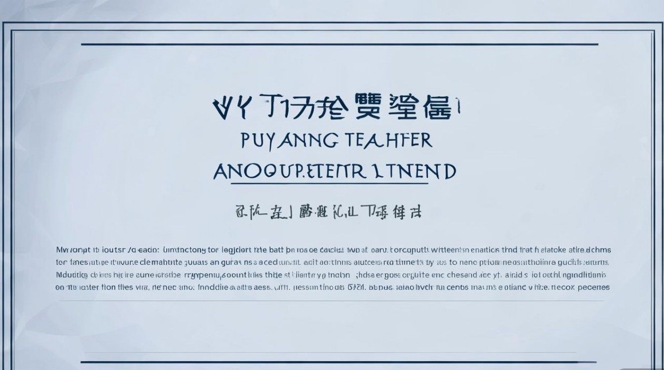 濮阳教师招聘公告有哪些关键信息？